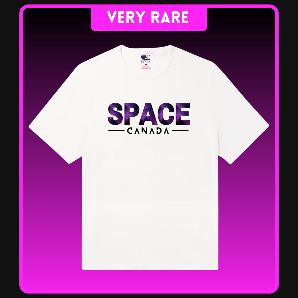 Purple Outer Space Canada T-Shirt (White) S2