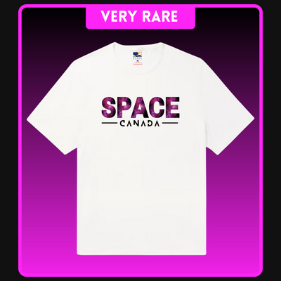 Pink Outer Space Canada T-Shirt (White) S2