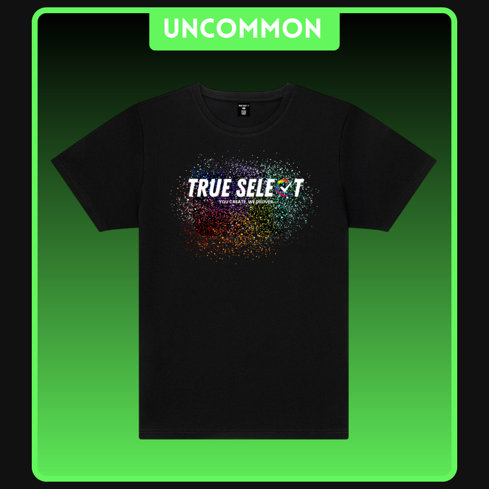 TrueSelect™ Paint Splatter Logo T-Shirt