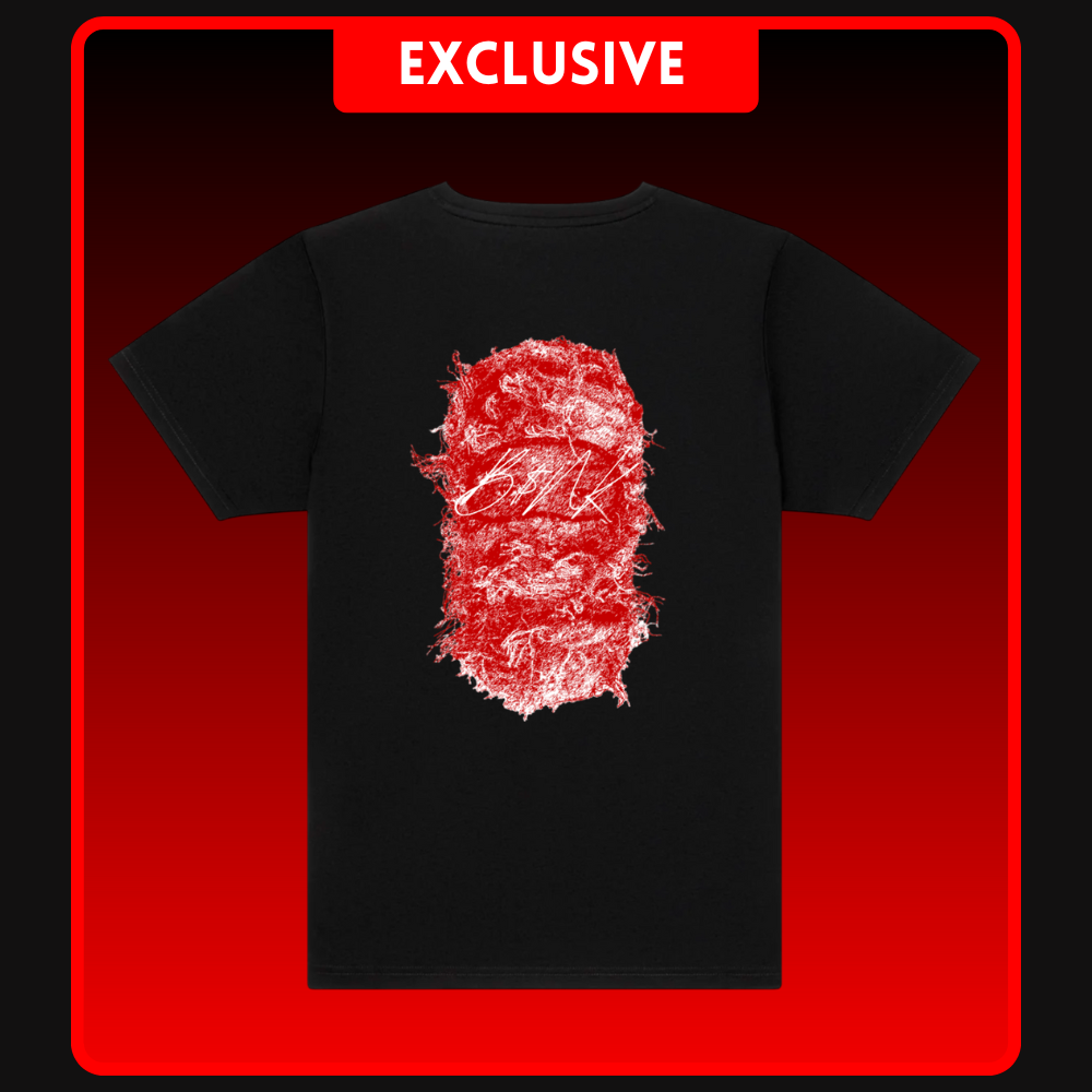 B$NK Red Balaclava T-Shirt