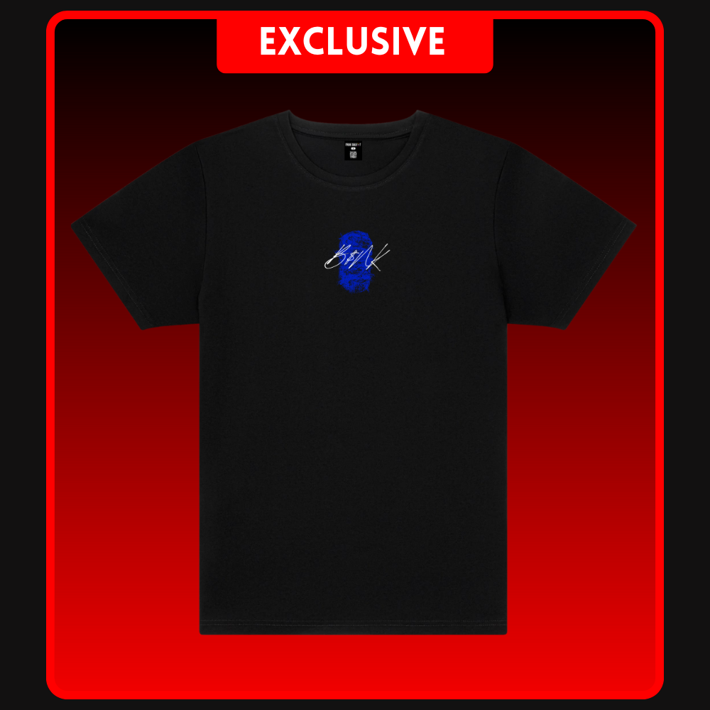 B$NK Blue Balaclava T-Shirt