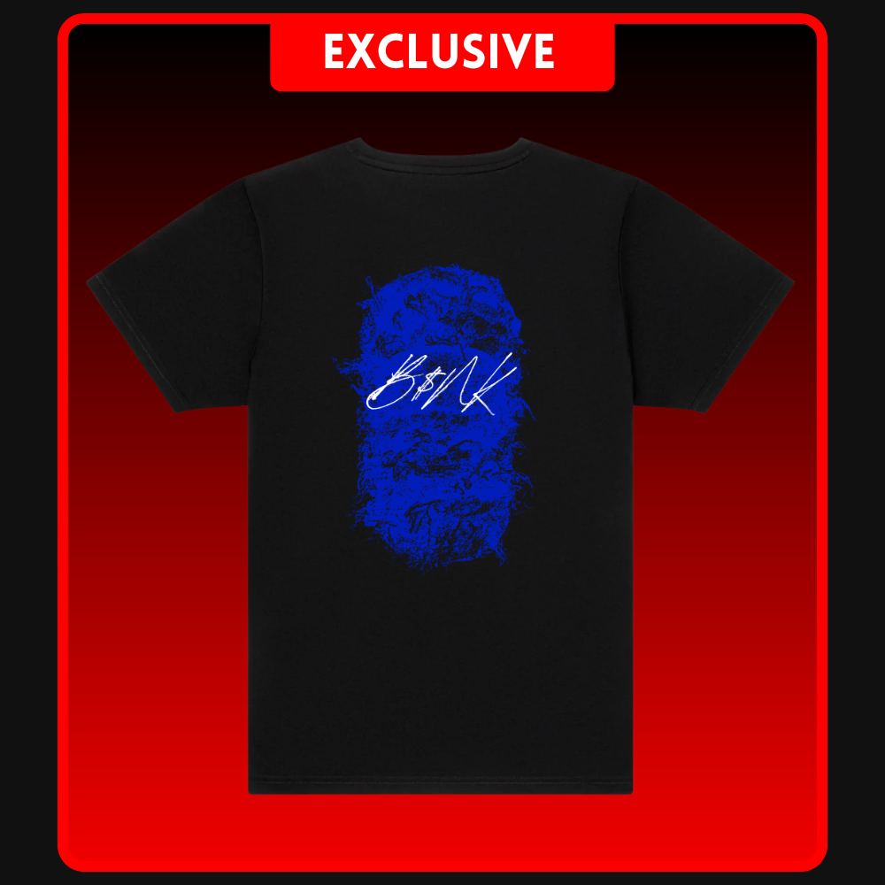 B$NK Blue Balaclava T-Shirt