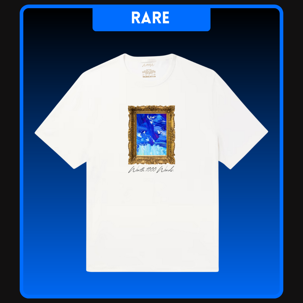 The Deep Blue Abstract Painting T-Shirt