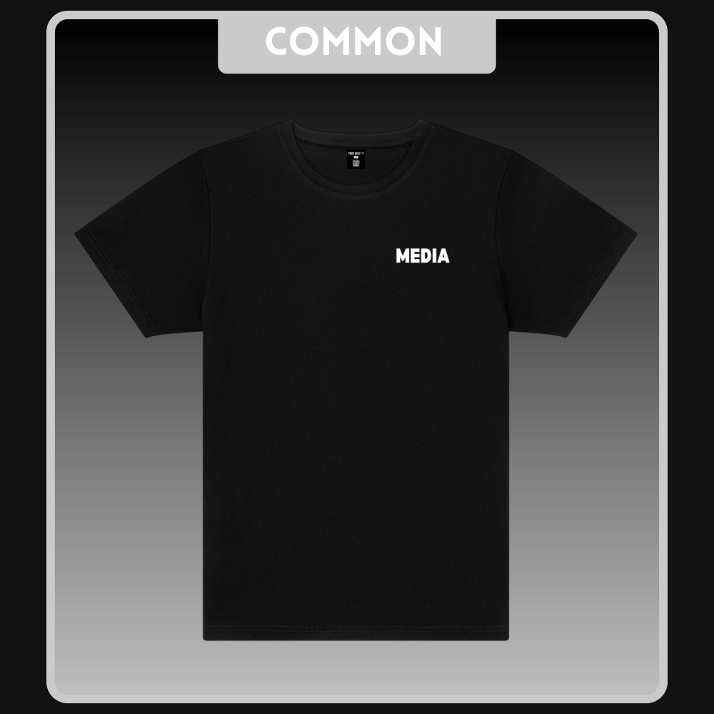 'MEDIA' Front & Back T-Shirt