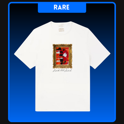 Red Camo Abstract Painting T-Shirt