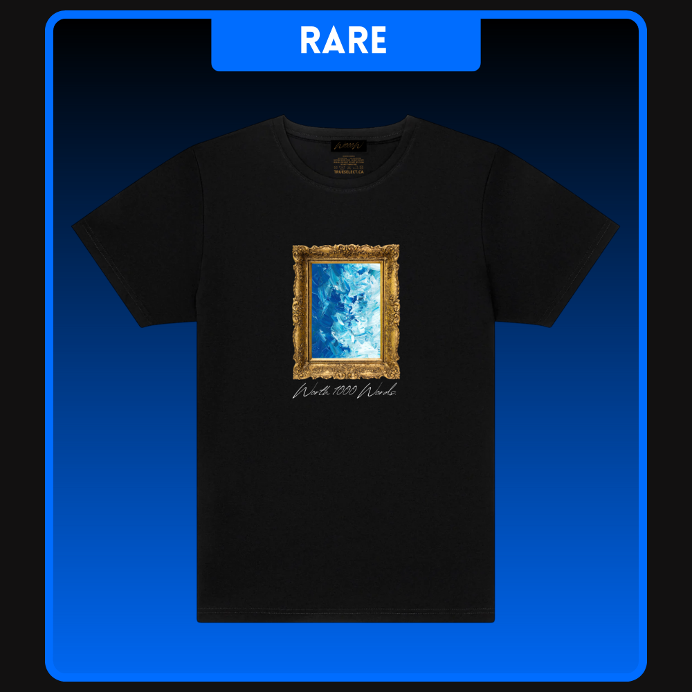 Ocean Wave Abstract Painting T-Shirt