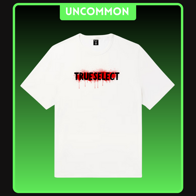 Red Spray Paint Logo Tee