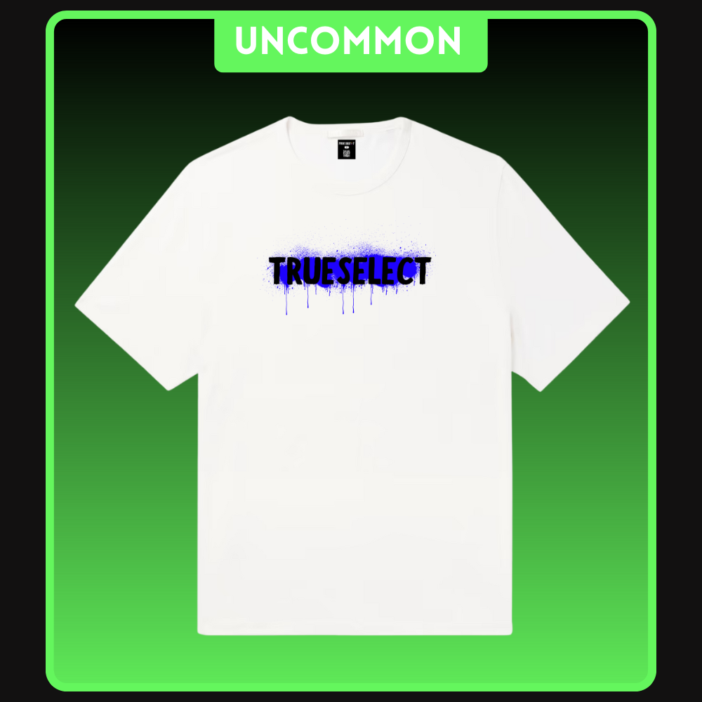 TrueSelect™ Blue Spray Paint Logo Tee