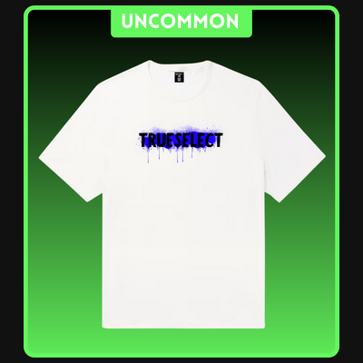 Blue Spray Paint Logo Tee