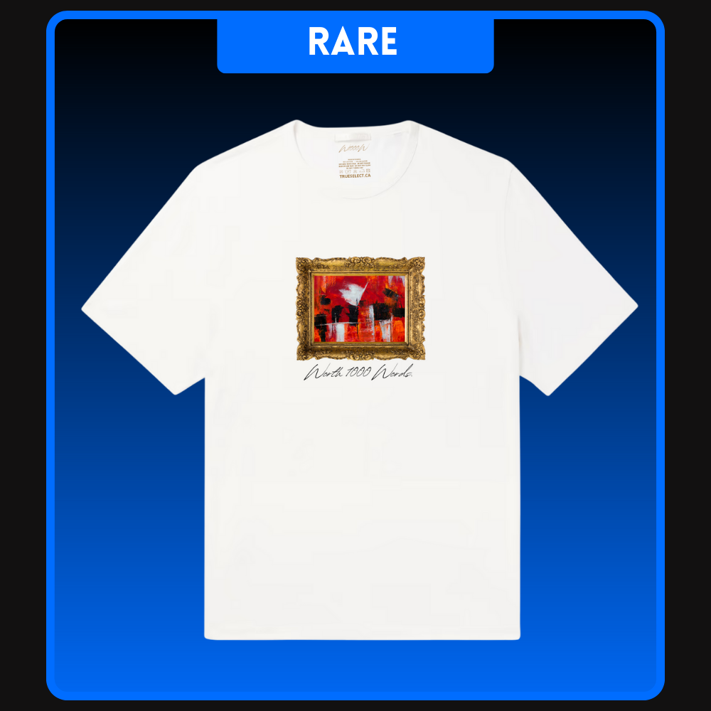 Red Camo Horizontal Painting T-Shirt