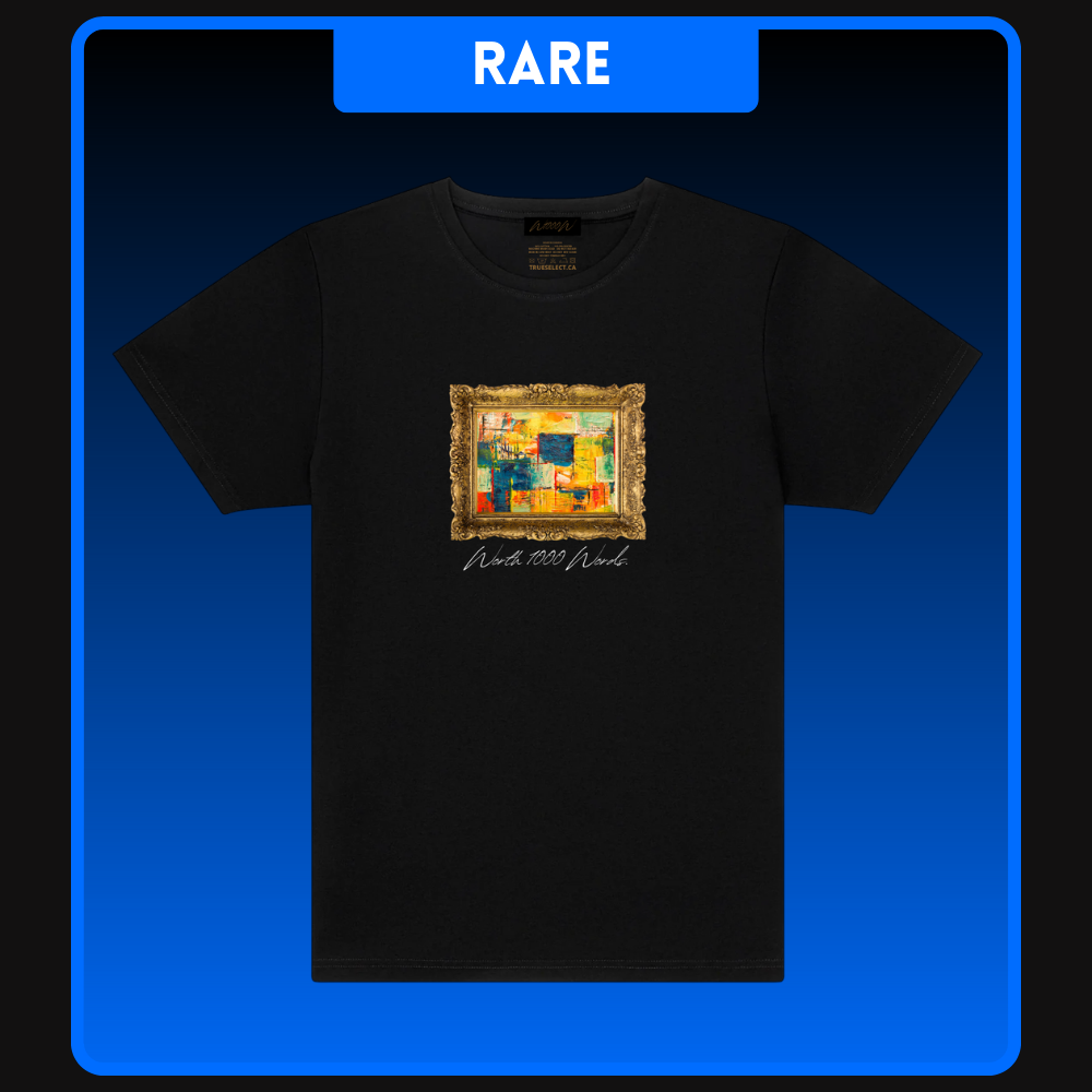 Stained Glass Horizontal Painting T-Shirt