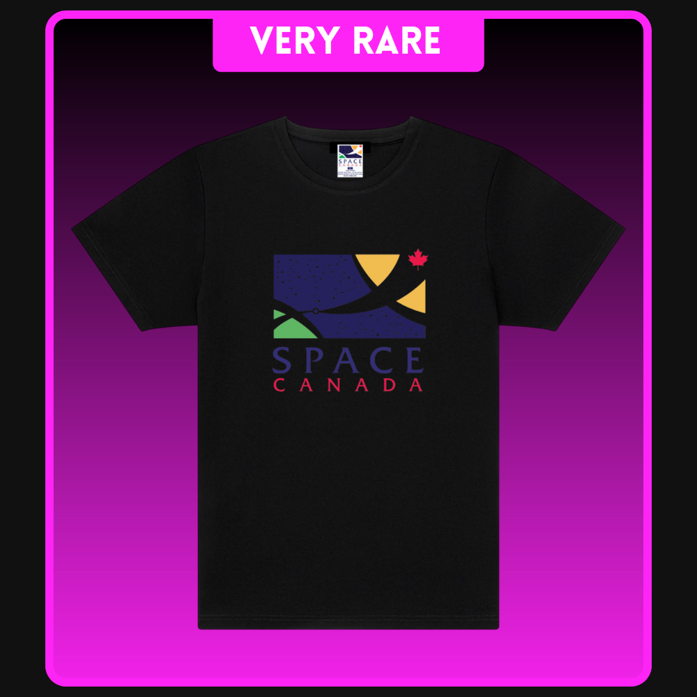 Space Canada Logo T-Shirt (Black) S1