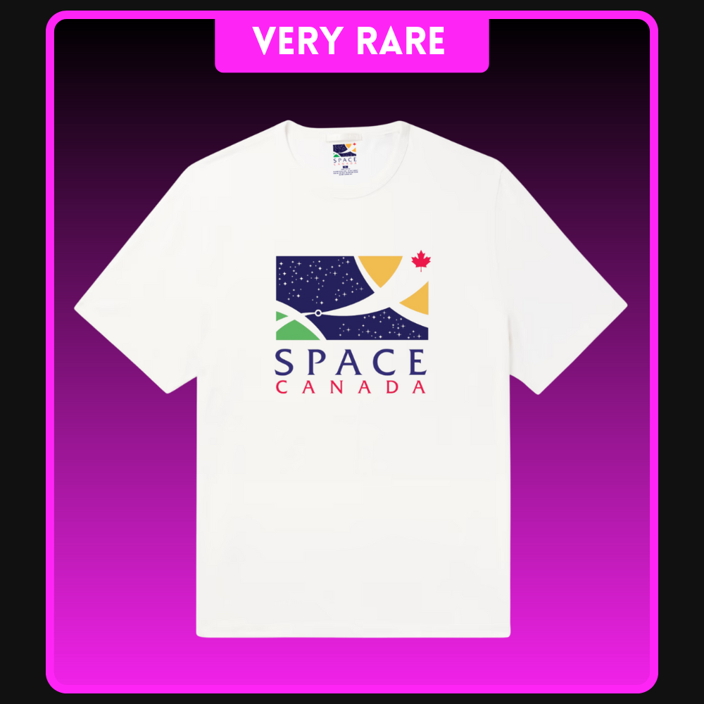 Space Canada Logo T-Shirt (White) S1