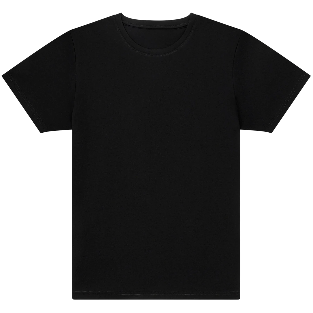 Black Heavy Cotton Blank T-Shirt