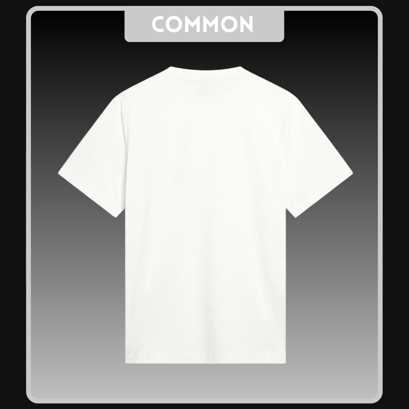 White Adult Heavy Cotton Blank T-Shirt