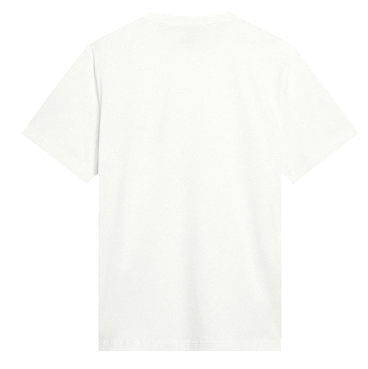 White Adult Heavy Cotton Blank T-Shirt