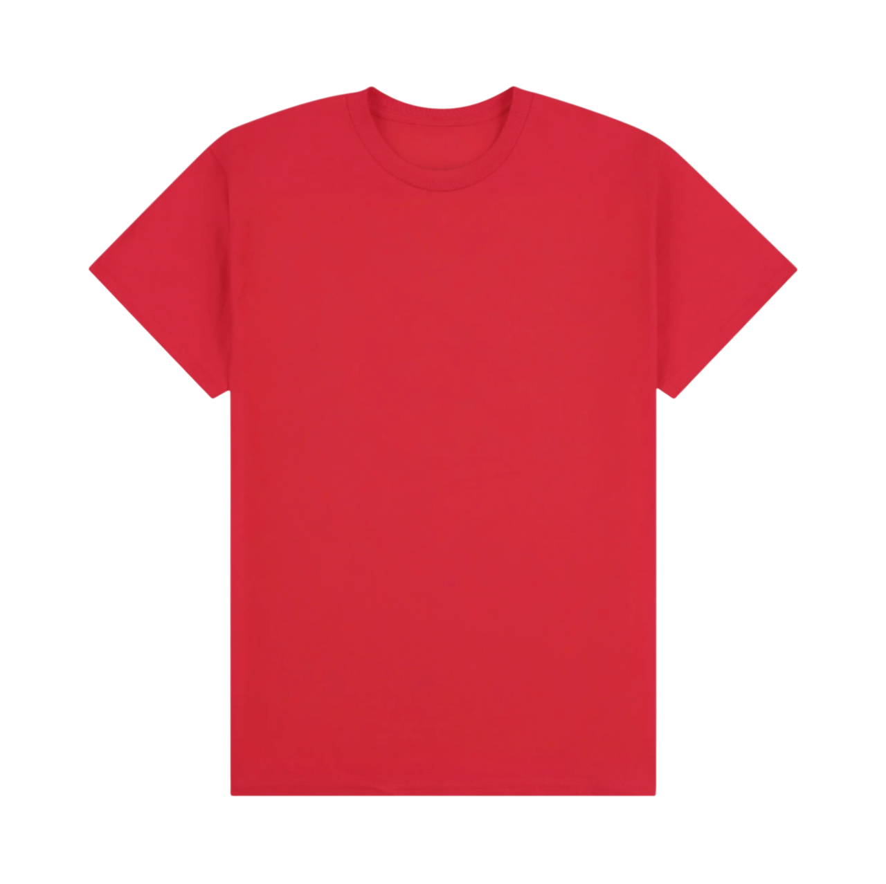 Red Heavy Cotton Blank T-Shirt