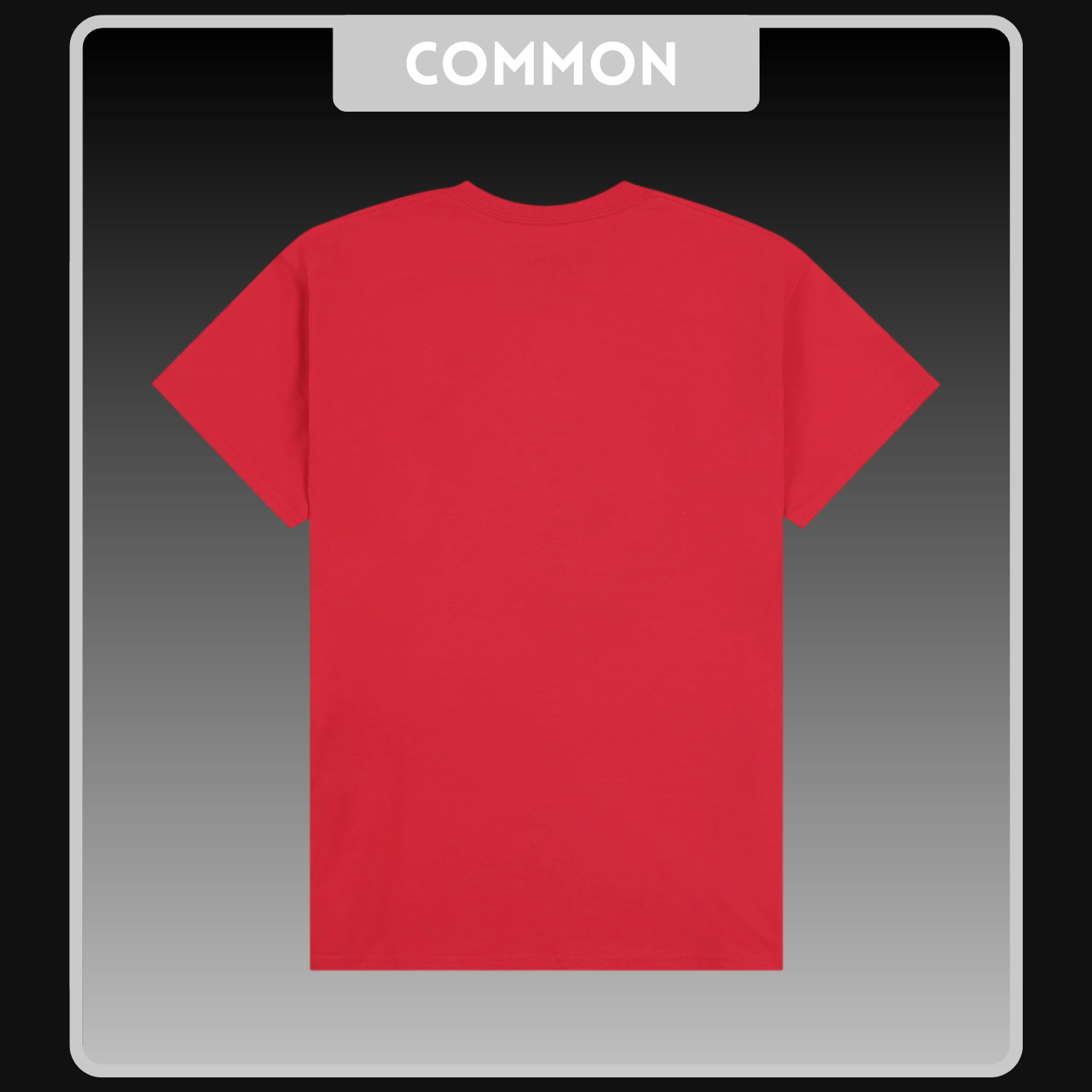 Red Heavy Cotton Blank T-Shirt