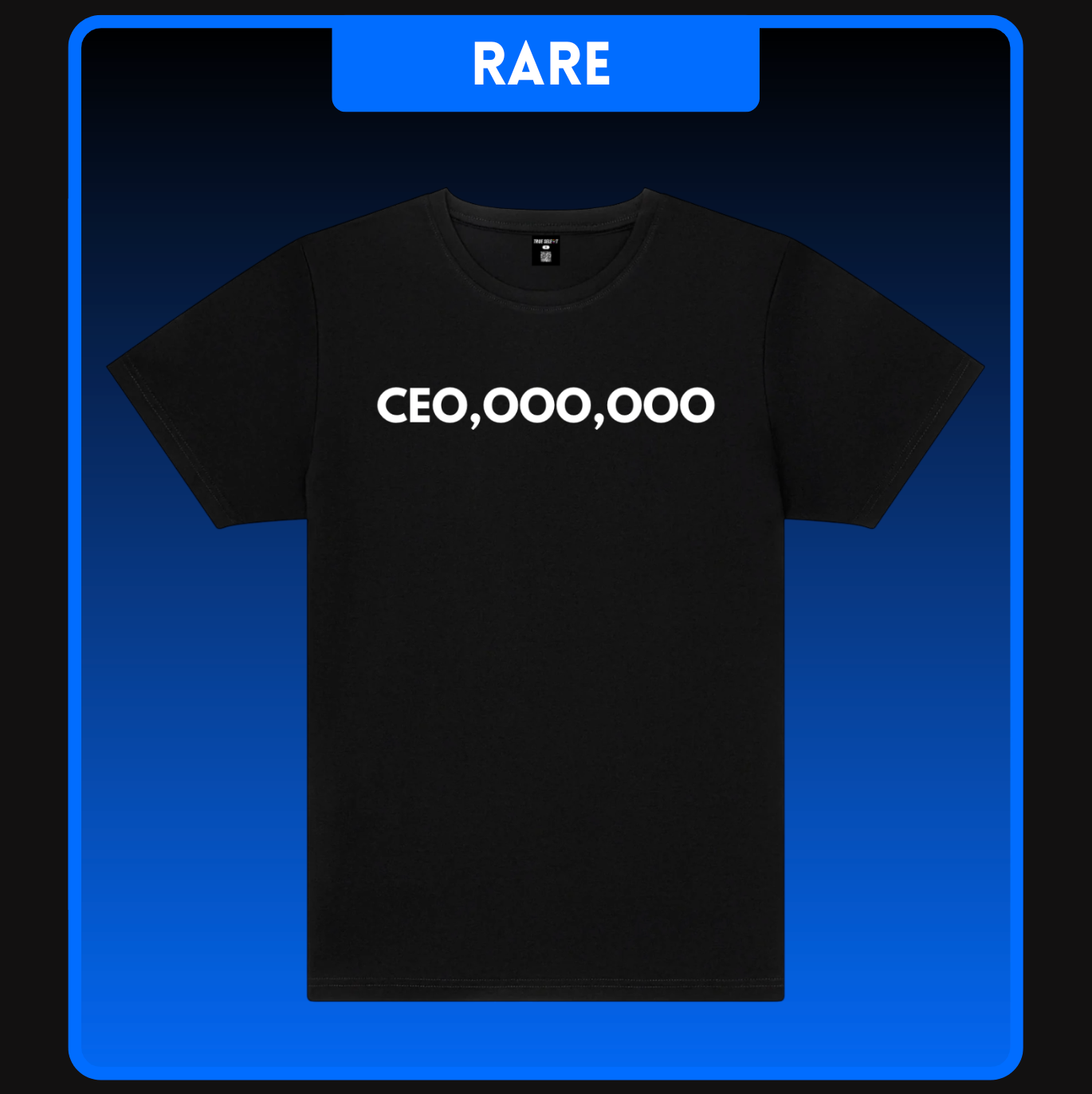 CEO Millionaire Black T-Shirt