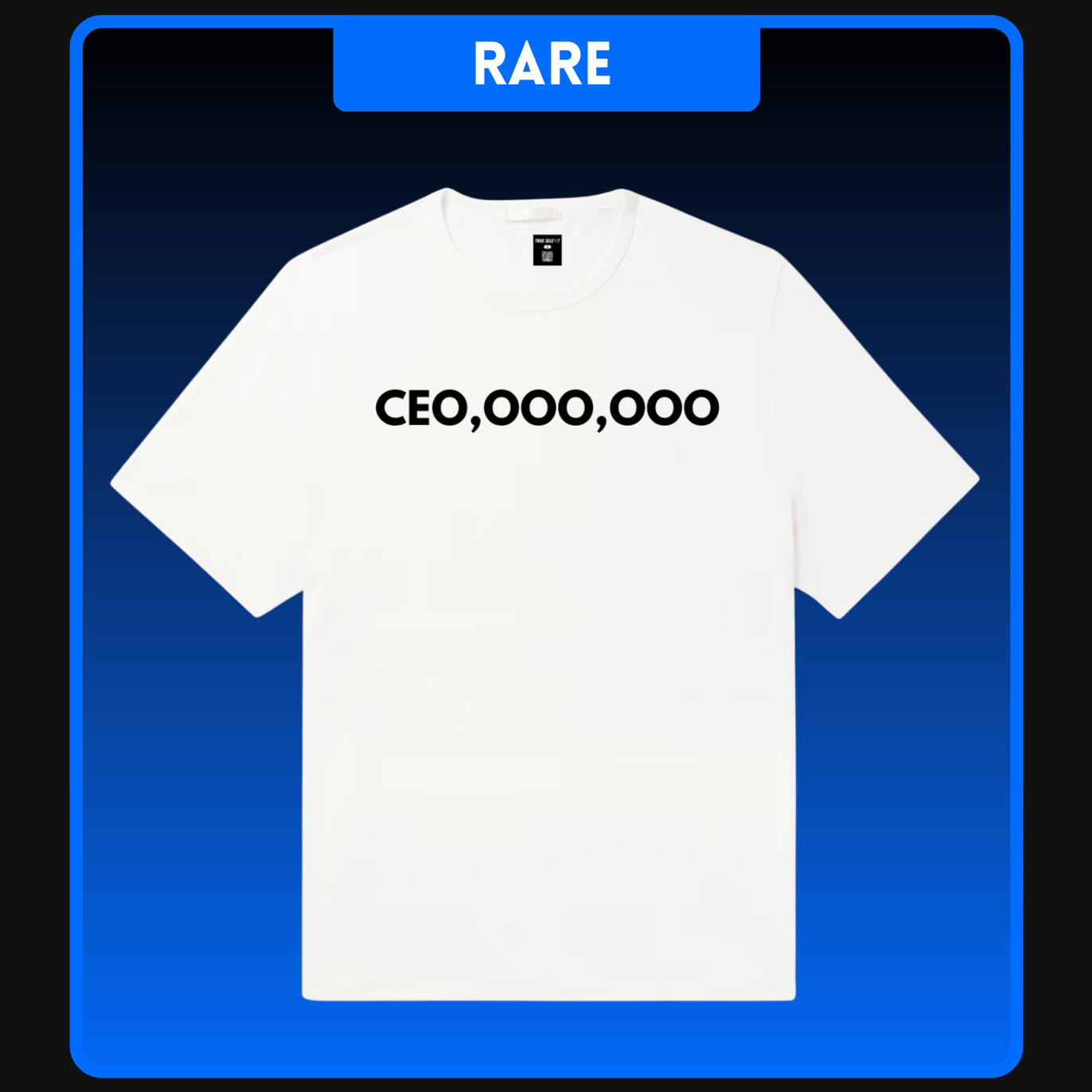 CEO Millionaire White T-Shirt