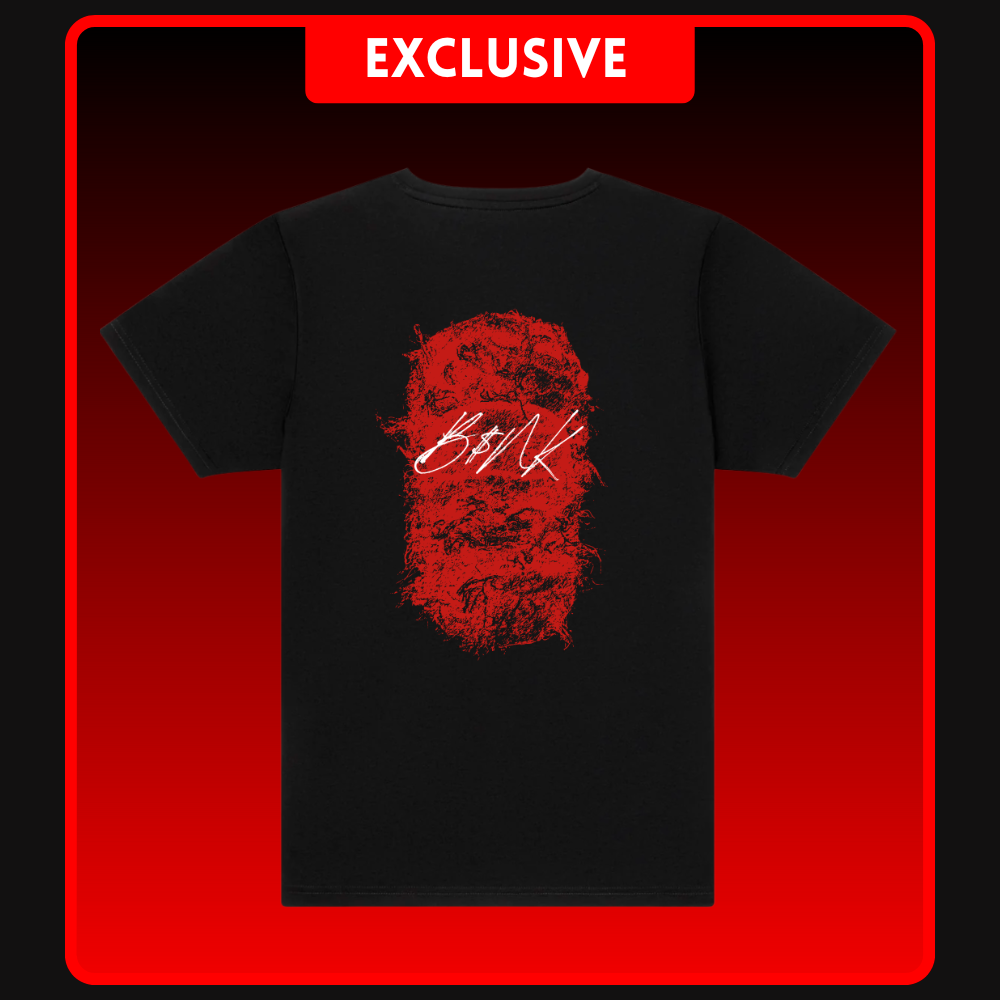 B$NK Red Balaclava T-Shirt