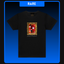 Red Camo Abstract Painting T-Shirt