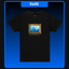 Ocean Waves Abstract Horizontal Painting T-Shirt