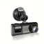 Baideluo Dual Car Dash Camera - HD 1080P Camera With IR Night Vision, Loop Recording 2" IPS Screen