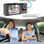 Baideluo Dual Car Dash Camera - HD 1080P Camera With IR Night Vision, Loop Recording 2" IPS Screen