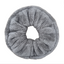 Grey Microfiber Quick-Dry Towel Scrunchie - Soft And Stylish Towel Scrunchies For Women And Perfect For Washing, Makeup, And Hair Accessories