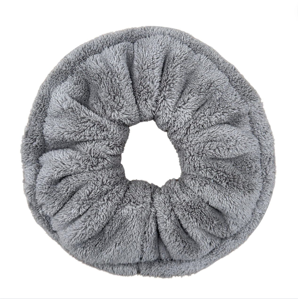 Green Microfiber Quick-Dry Towel Scrunchie - Soft And Stylish Towel Scrunchies For Women And Perfect For Washing, Makeup, And Hair Accessories