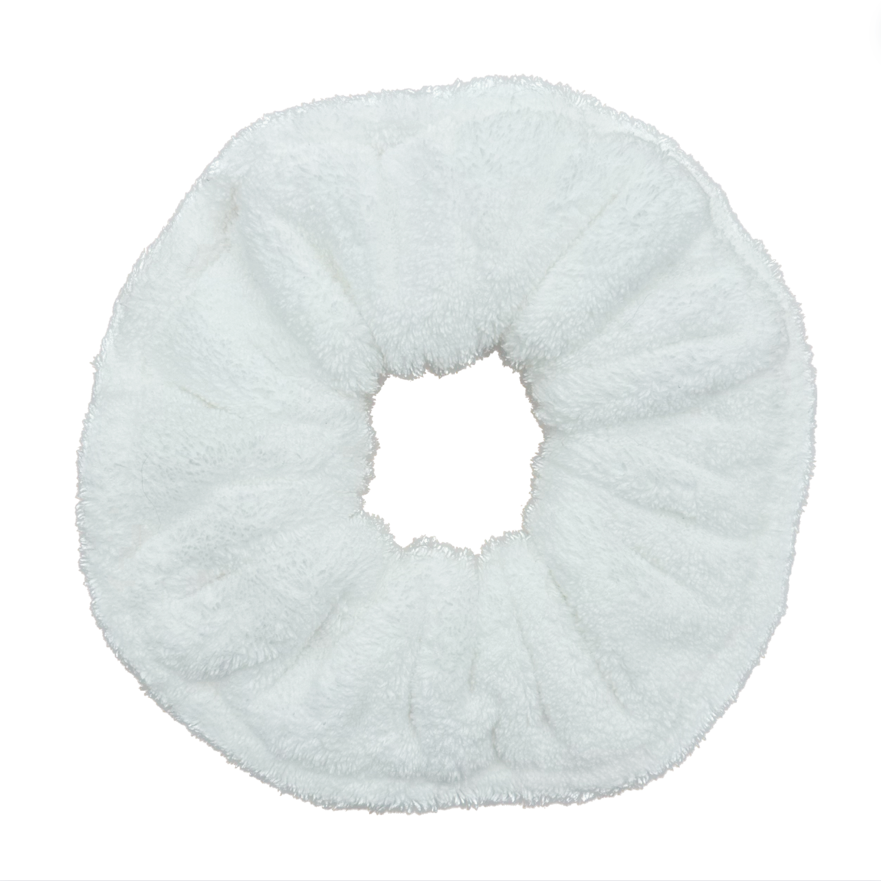 Grey Microfiber Quick-Dry Towel Scrunchie - Soft And Stylish Towel Scrunchies For Women And Perfect For Washing, Makeup, And Hair Accessories