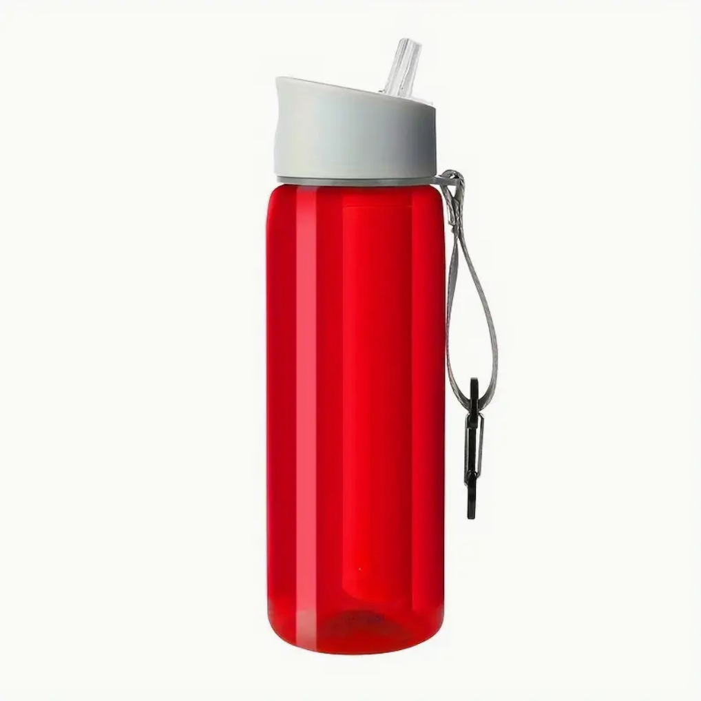 Survival Filter Bottle - Sports Water Purification Cup, Wild Survival Water Bottle With Filter, Portable For Outdoor Camping Travel