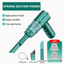 Mini Handheld Vacuum Cleaner - Upgraded Version, Portable Cordless, Cyclone Suction Wireless Vacuum, Rechargeable Strong Suction Vacuum Cleaner Suitable For Cars/Offices/Homes