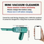 Mini Handheld Vacuum Cleaner - Upgraded Version, Portable Cordless, Cyclone Suction Wireless Vacuum, Rechargeable Strong Suction Vacuum Cleaner Suitable For Cars/Offices/Homes