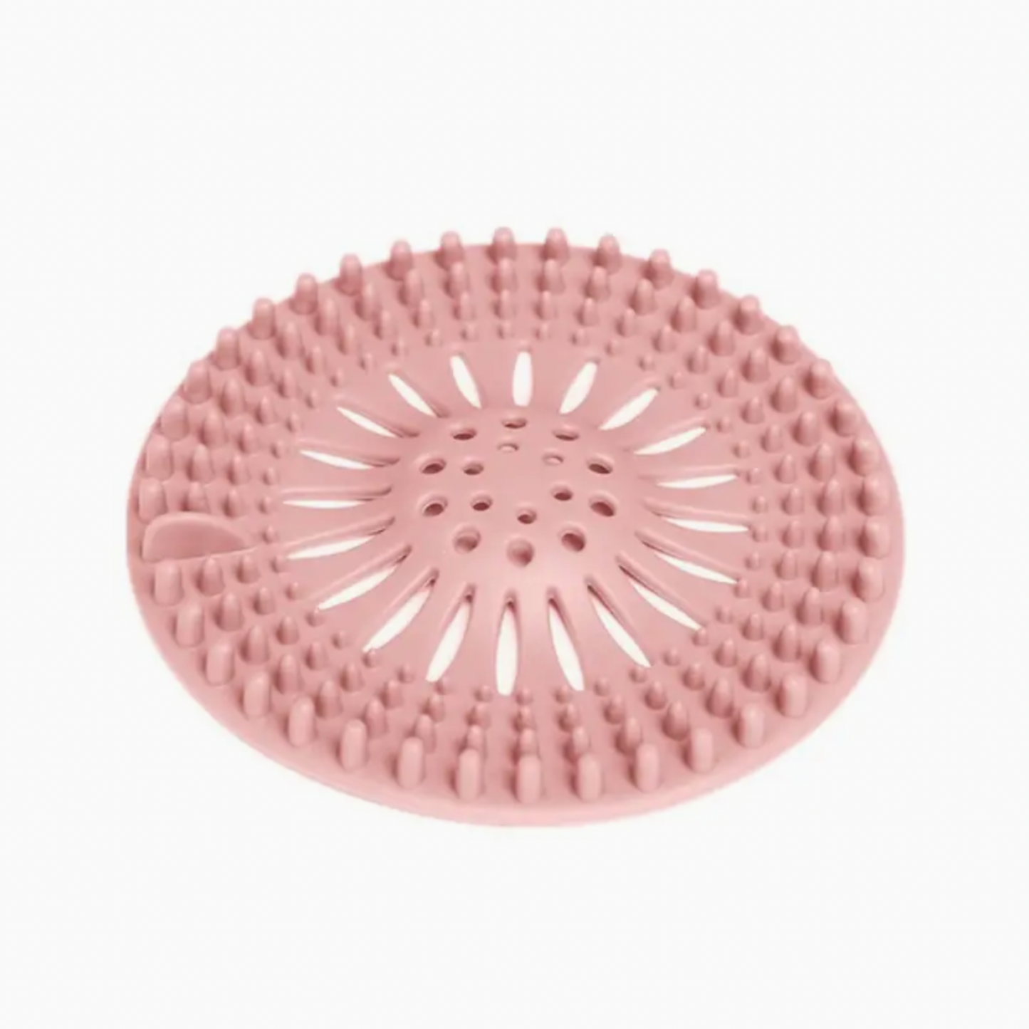 Shower Drain Hair Catcher - Silicone Drain Mat, Hair & Debris Strainer For Bathroom And Kitchen Sinks, Silicone Sink Filter, Easy Install & Clean, Shower And Bathtub Accessories