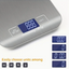 Multifunction Electric Digital Kitchen Food Scale - Weluvfit 22.05LB/0.04oz, LCD Display, High Precise Waterproof With Stainless Steel Surface, Weight Loss, Baking, Cooking, Keto And Meal Prep