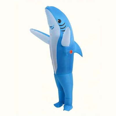 Inflatable Shark Costume - For Adult Shark Blow Up Funny Costume Inflatable Halloween Party Costumes For Men And Women