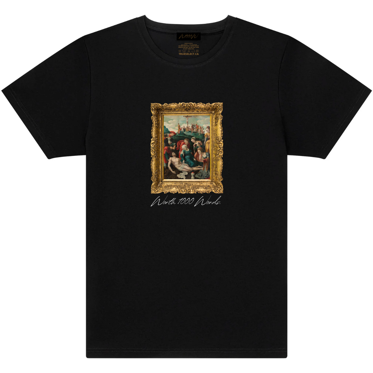 Worth 1000 Words The Crucifix Painting T-Shirt