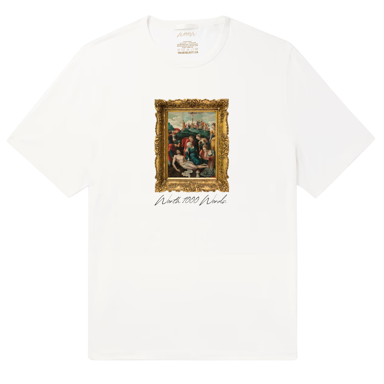 Worth 1000 Words The Crucifix Painting T-Shirt