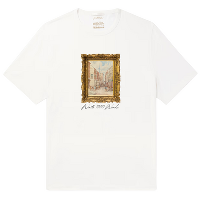 Worth 1000 Words Life Of The Town Painting T-Shirt