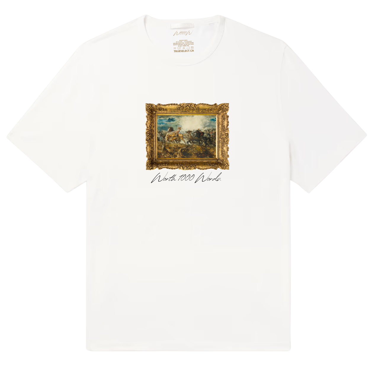 Worth 1000 Words The Battle Painting T-Shirt