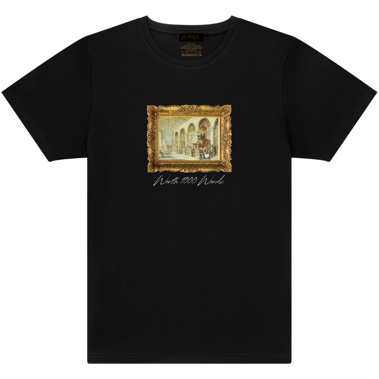 Worth 1000 Words The Courthouse Trial Painting T-Shirt