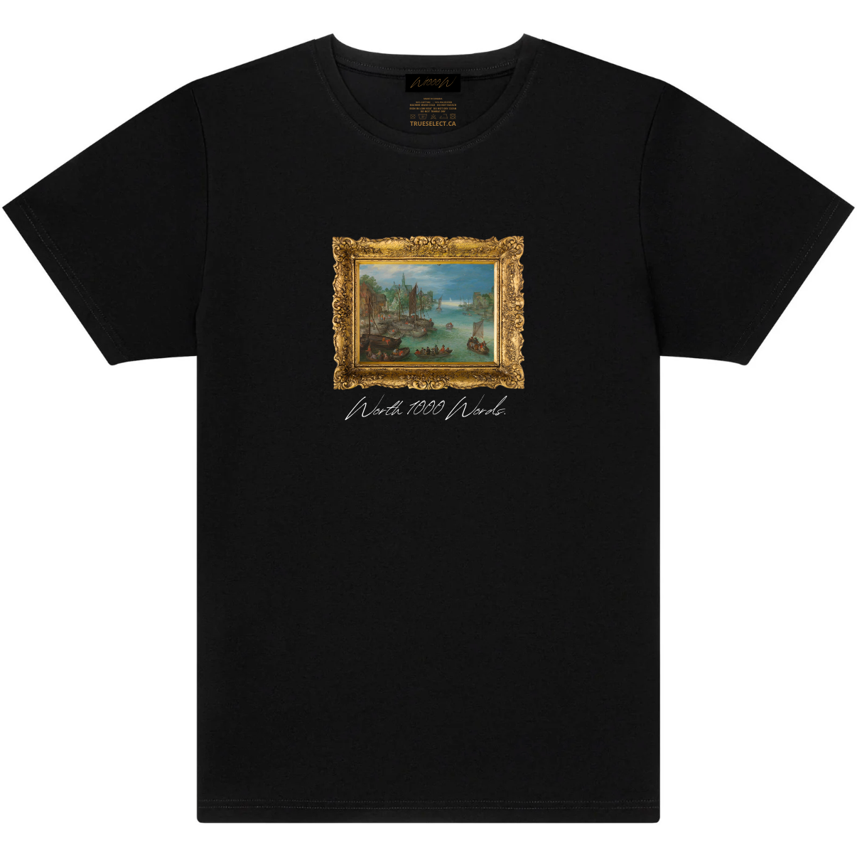 Worth 1000 Words The Boat Dock Painting T-Shirt