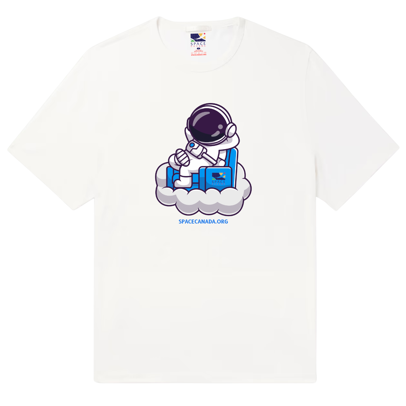 Space Canada The Lazy Space Man T-Shirt S2