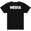 'MEDIA' Front & Back T-Shirt