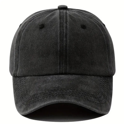 Men's Distressed Baseball Cap - For Styling And Outdoor Sport, Ideal Choice For Gifting