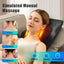 Chair Back And Neck Massager - Massager With Heat, 3D Kneading Massage Pillow, Suitable For Neck And Back, Shoulder, Leg Massage, Holiday Gift For Family