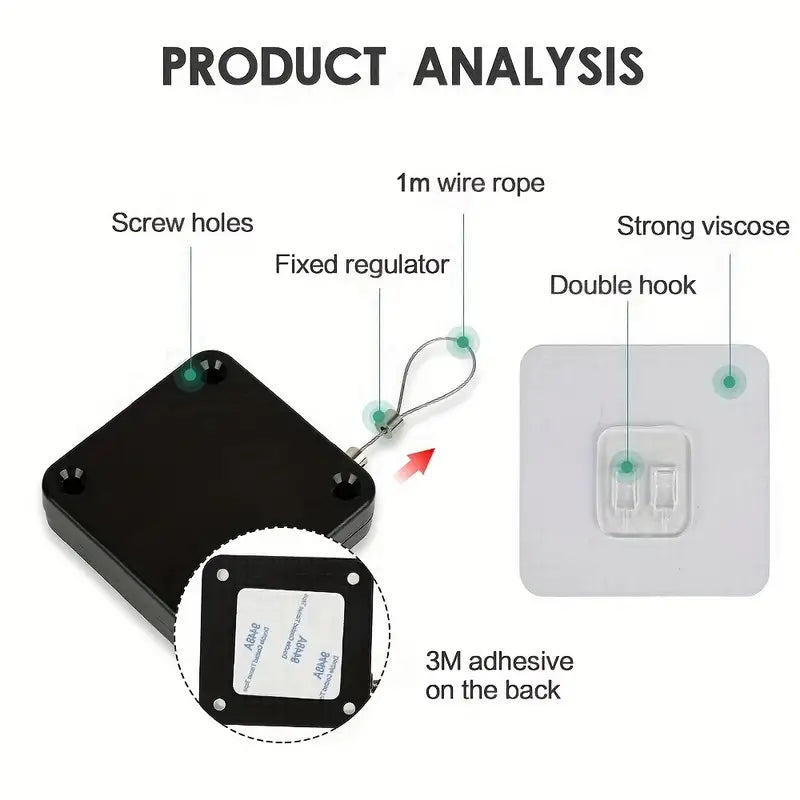 Automatic Sensor Door Closer - Punch-Free, Adjustable, Automatically Closes Doors, For Hotel/Restaurant/Office/Commercial