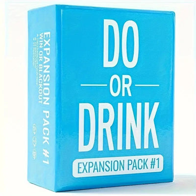 Do or Drink Expansion Pack #1 - Fun Card Game, Suitable For Adults, Perfect For Family Gatherings, Birthdays, Or Christmas Gift